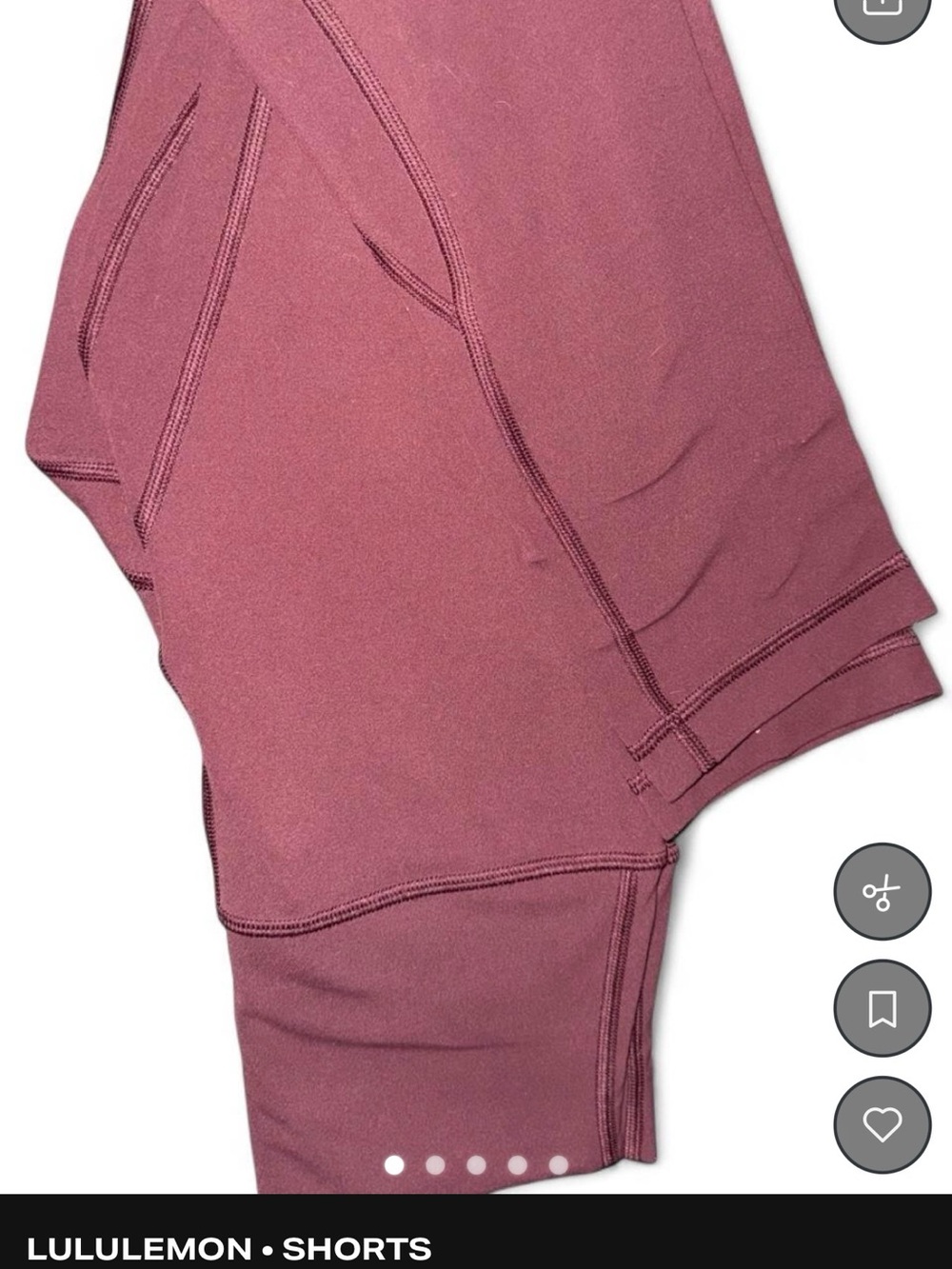 lululemon athletica Mauve Capris